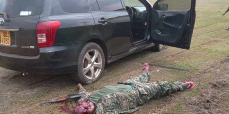 UPDF Confirms Shooting self by one of its officers in Mpigi