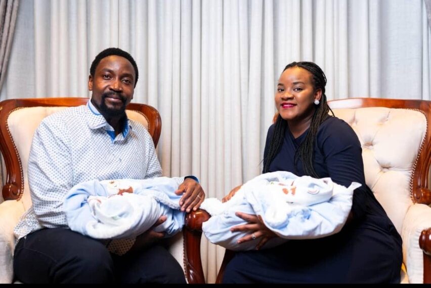 👑 Royal Joy as Busoga King and Queen Unveil Twin Princes