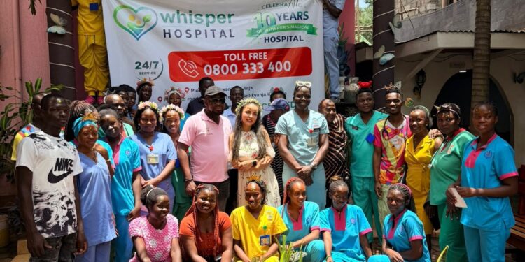 Ten Years On: Whisper Hospital Marks a Decade of Transforming Healthcare in Uganda