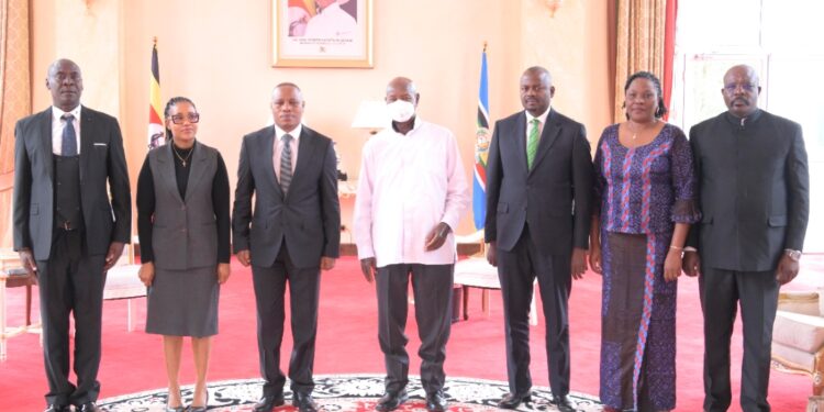PRESIDENT MUSEVENI WELCOMES FOUR NEW ENVOYS, EMPHASISES STRONGER EAST AFRICAN COMMON MARKET 