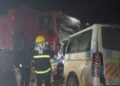 Sad! 14 Killed in Horrific Lwera Swamp Crash on Kampala–Masaka Highway