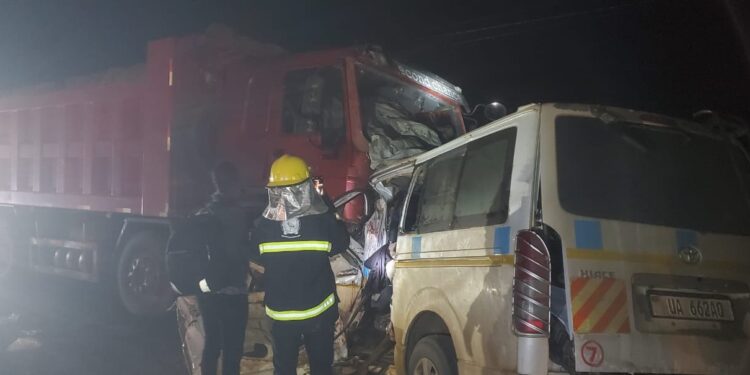 Sad! 14 Killed in Horrific Lwera Swamp Crash on Kampala–Masaka Highway