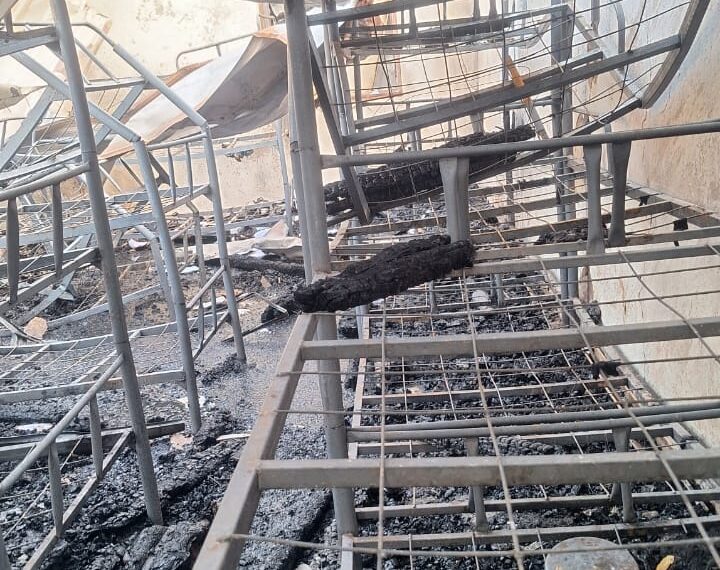 Fire Guts Girls’ Dormitory at Midland Junior School in Wakiso, Property Worth Millions Reduced to Ashes